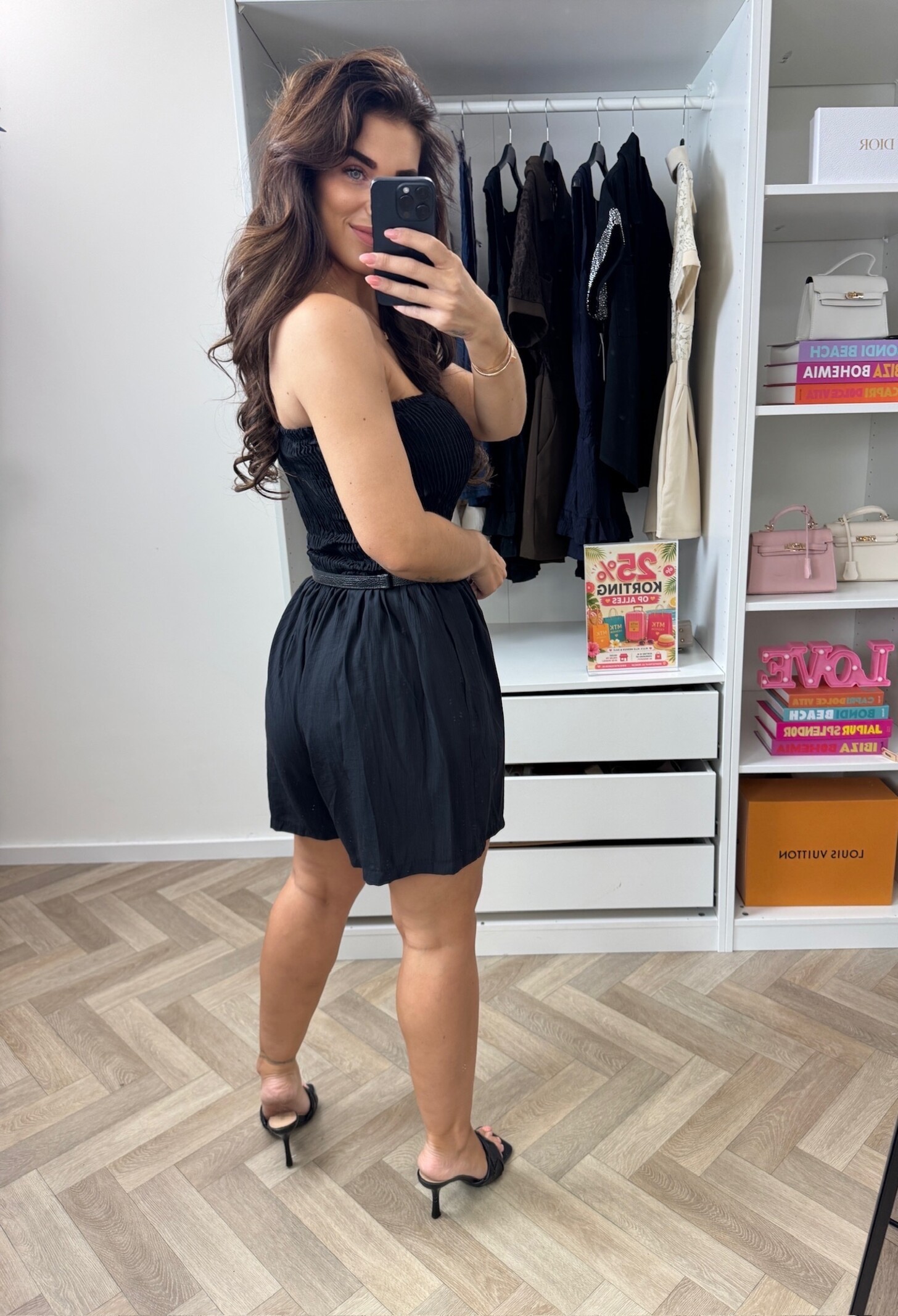 Strapless Jumpsuit Basic Black