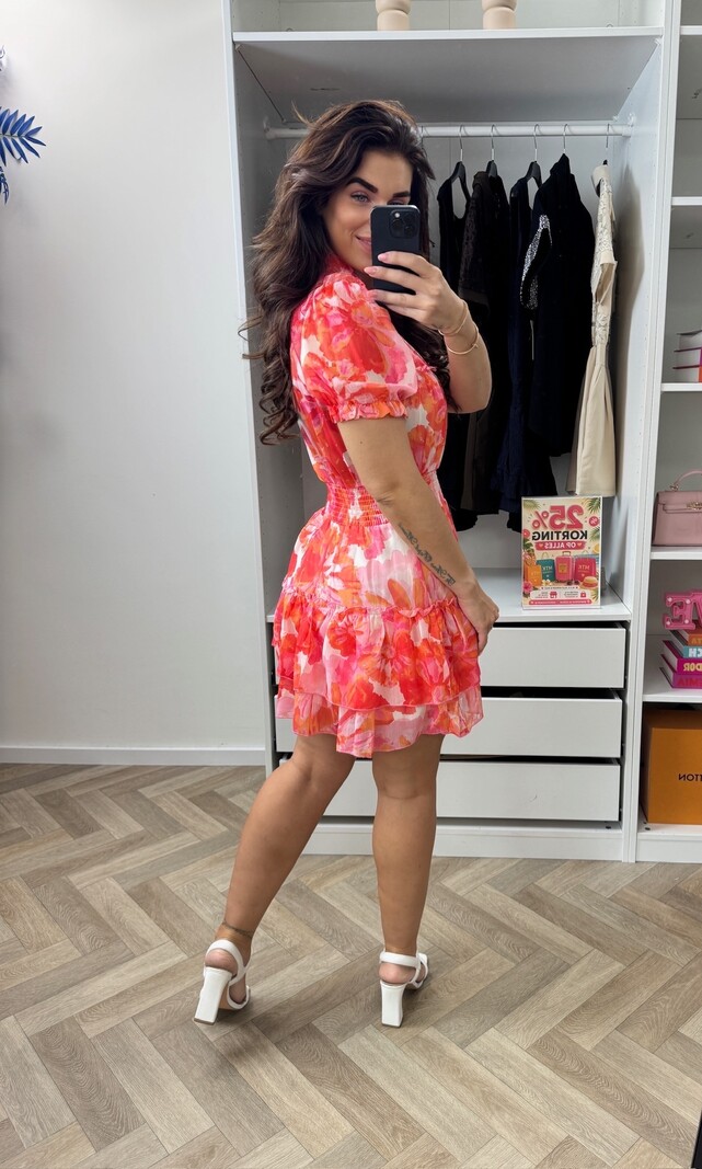 Dress Blooming Koraal CY4977A