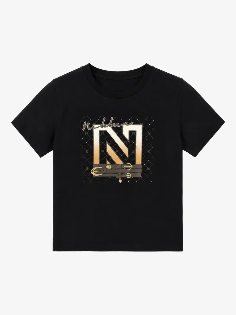 N Chains T-shirt Black Nikkie