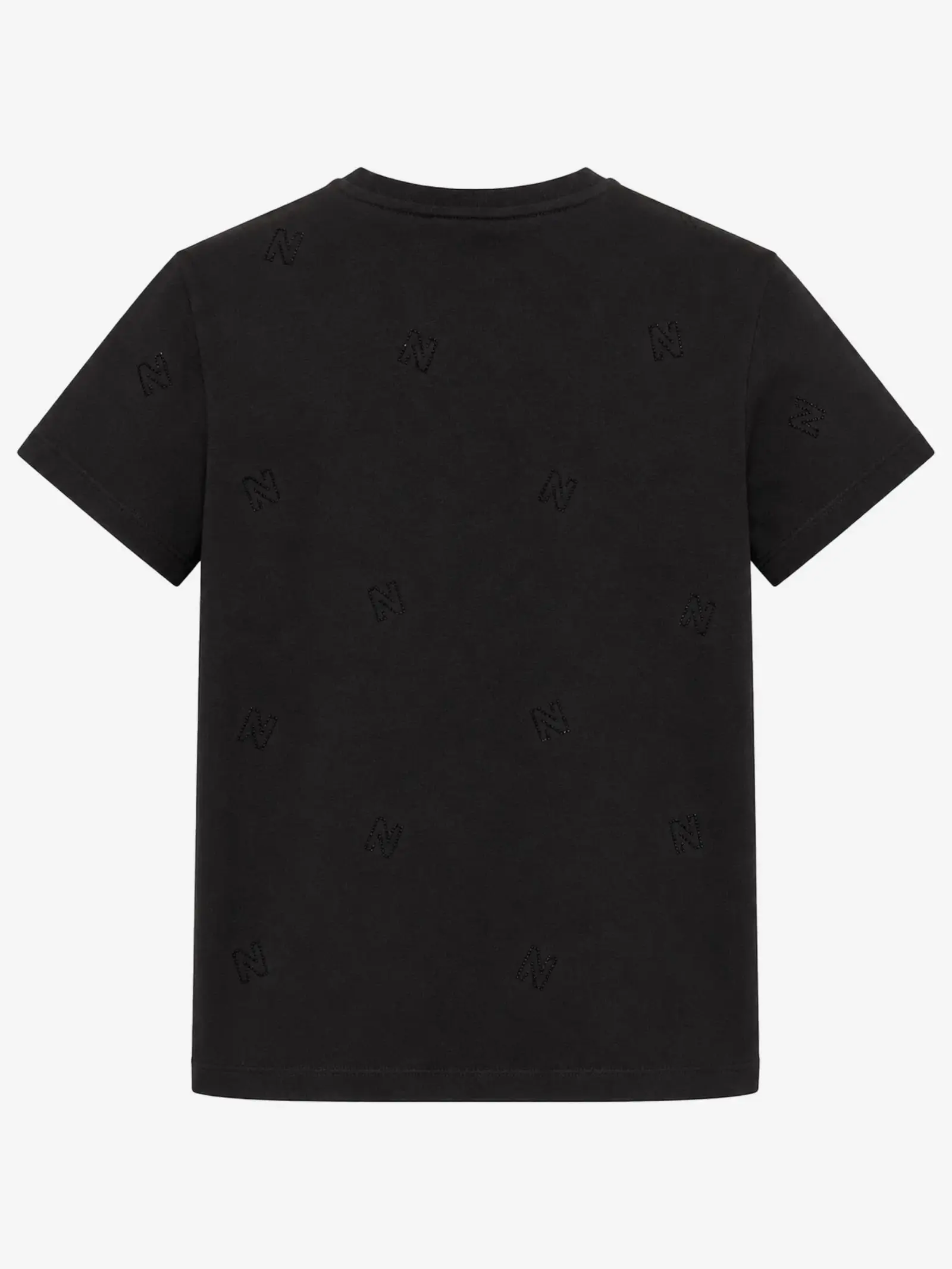 Nikkie Allover N Strass T-shirt Black Nikkie