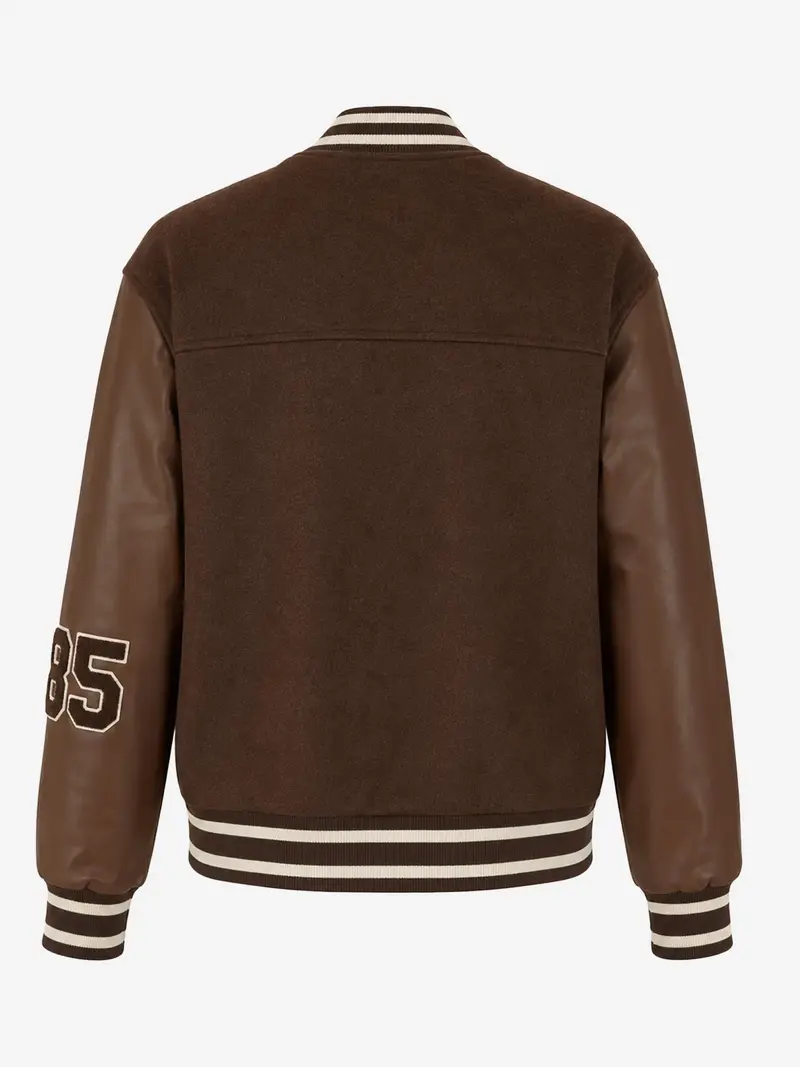 Audra Bomber Jacket Chocolate Martini