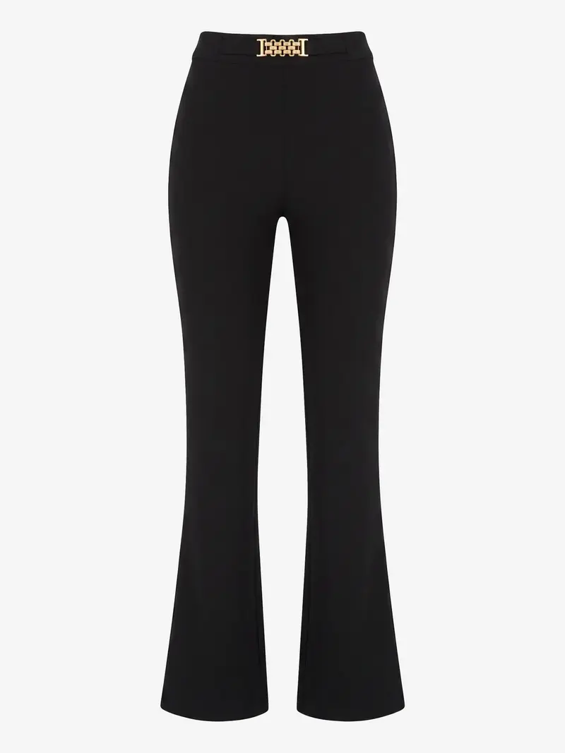 Ayden Flare Pants Black Nikkie