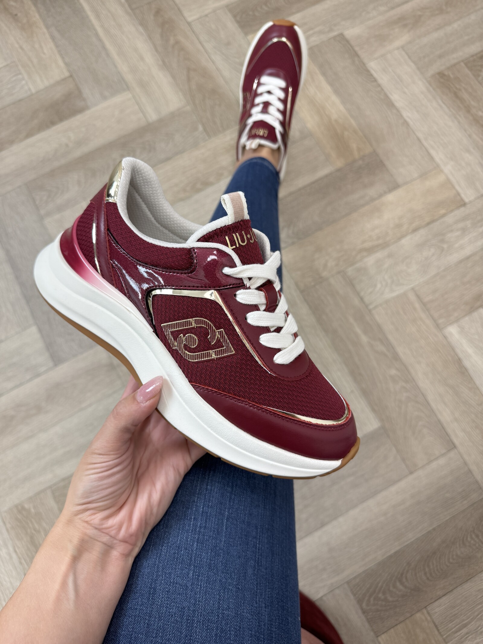 Liu-Jo Sneakers Stardust Bordeaux Liu Jo 2019