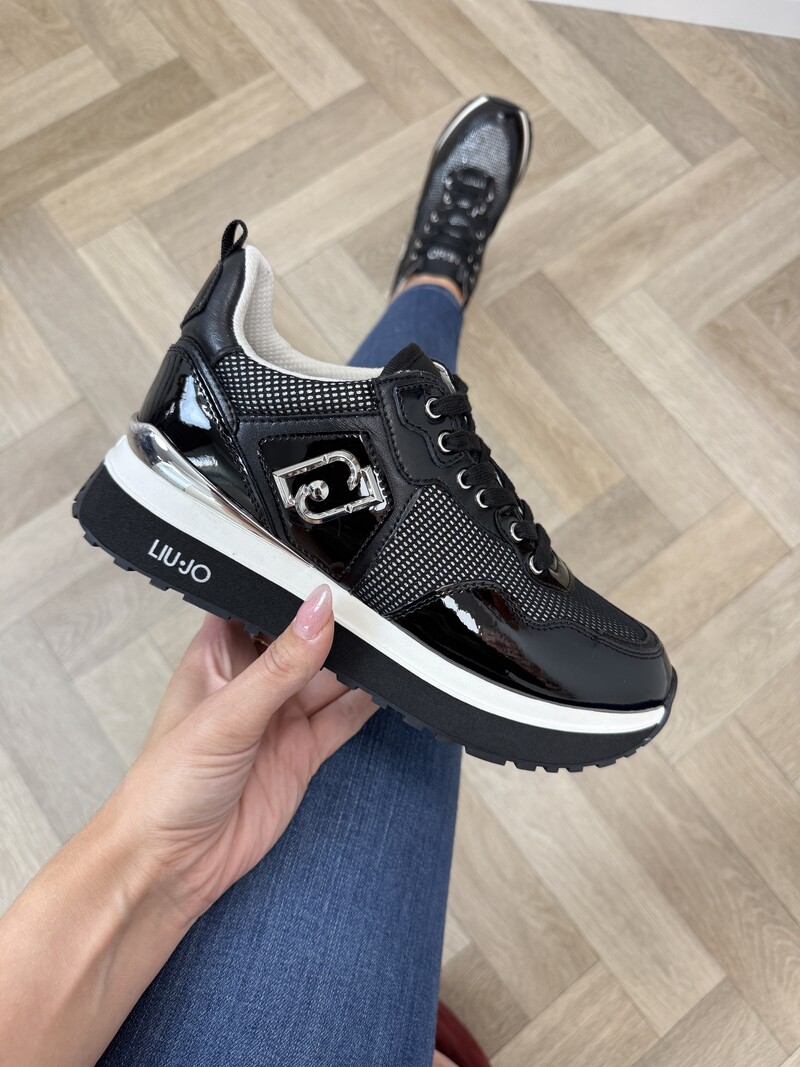 Sneakers Maxi Wonder 01 Black Lak Liu Jo 2016
