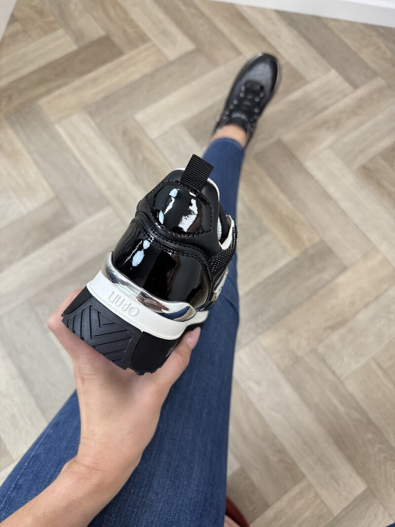Sneakers Maxi Wonder 01 Black Lak Liu Jo 2016