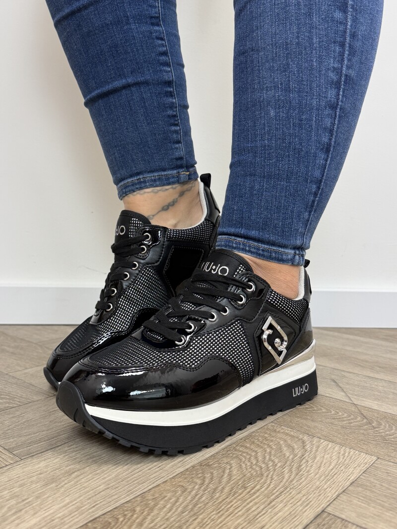 Sneakers Maxi Wonder 01 Black Lak Liu Jo 2016