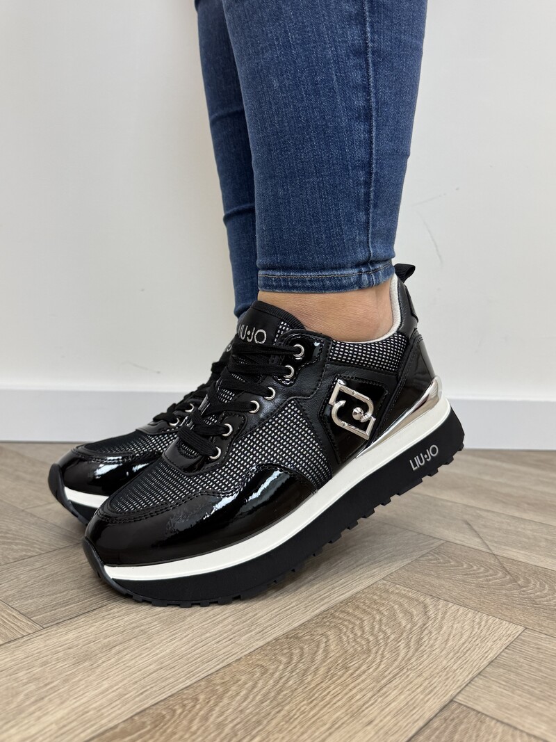 Sneakers Maxi Wonder 01 Black Lak Liu Jo 2016