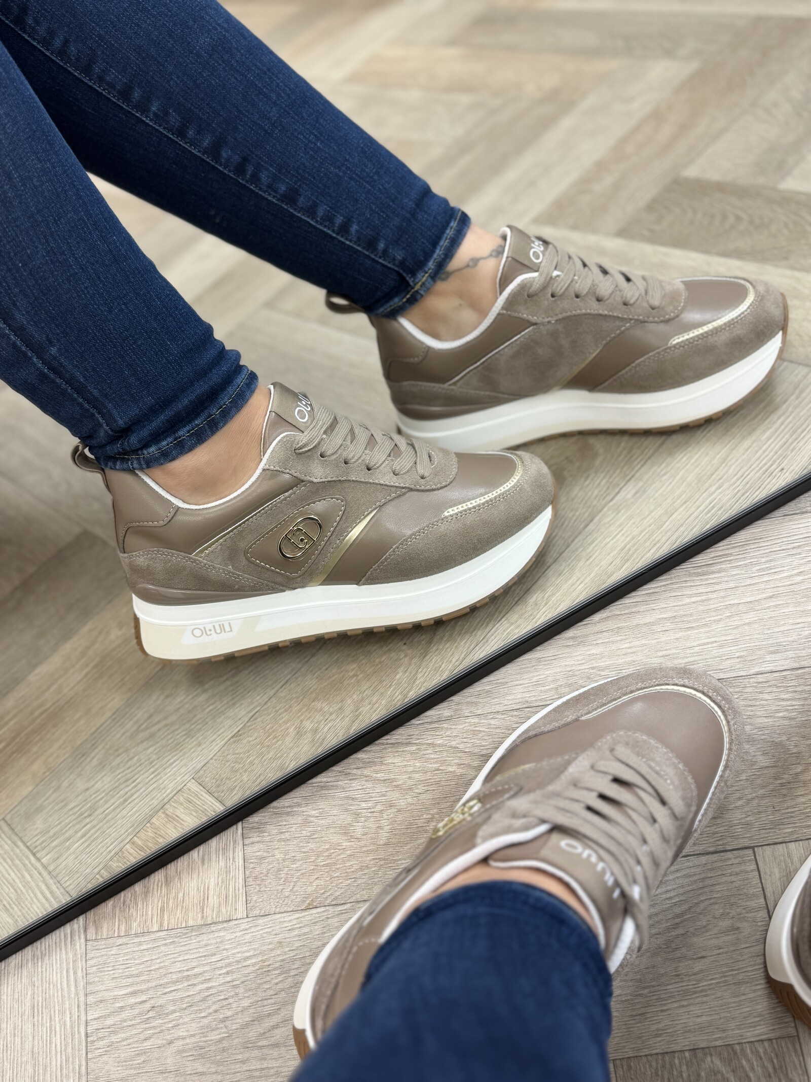 Liu-Jo Sneakers Maxi Wonder Taupe Liu Jo 2015