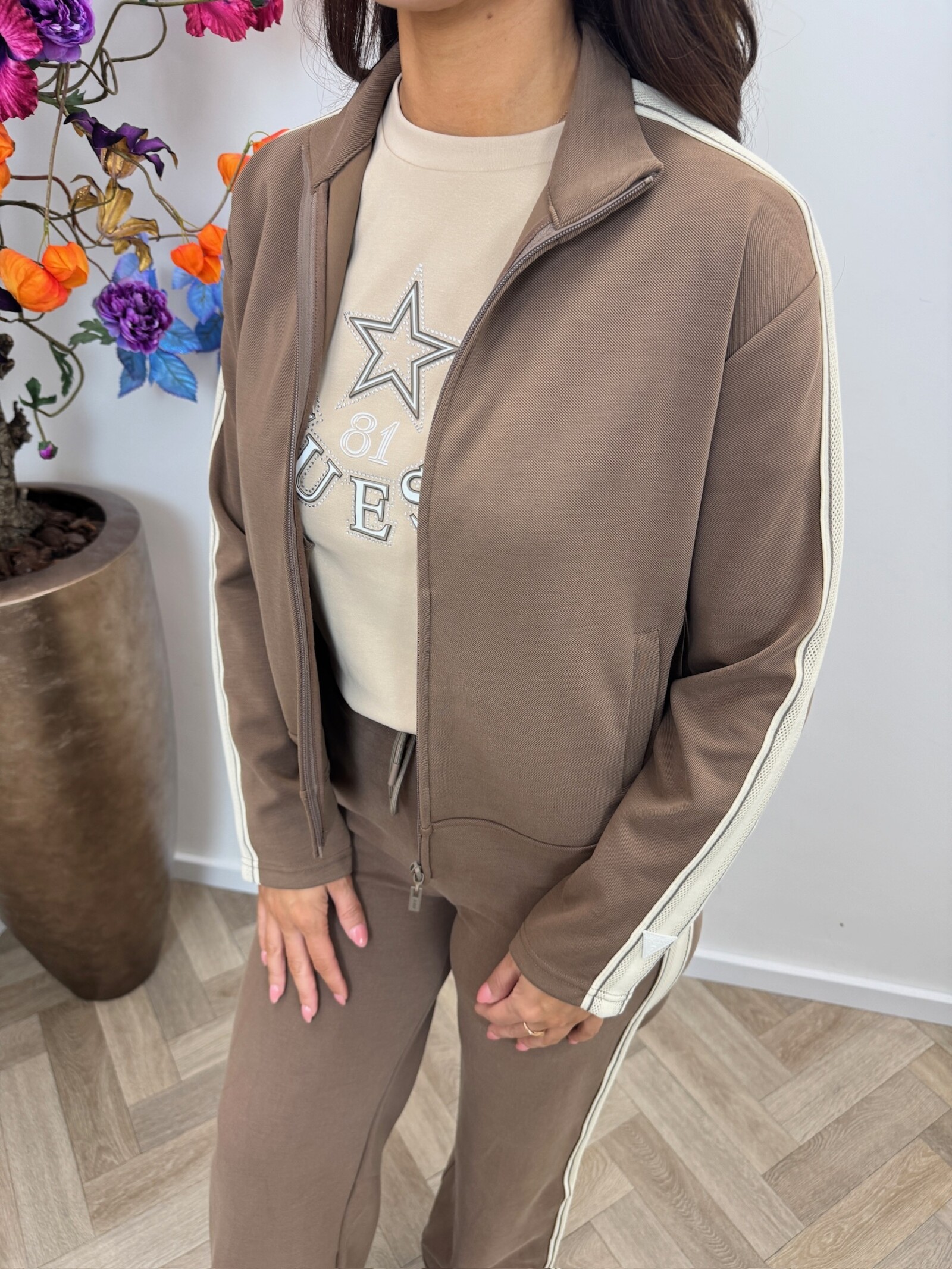 Guess Jacket Merope Taupe Guess 1329