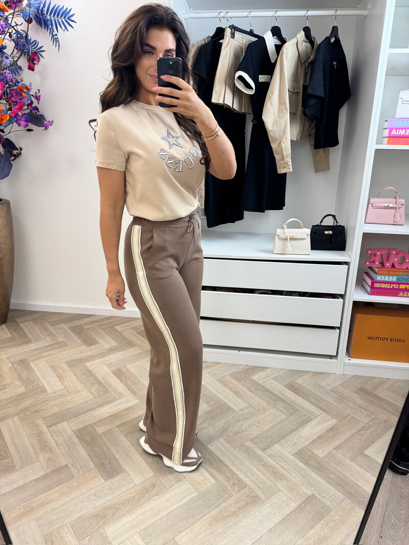 T-shirt Elettra Taupe Guess 1324