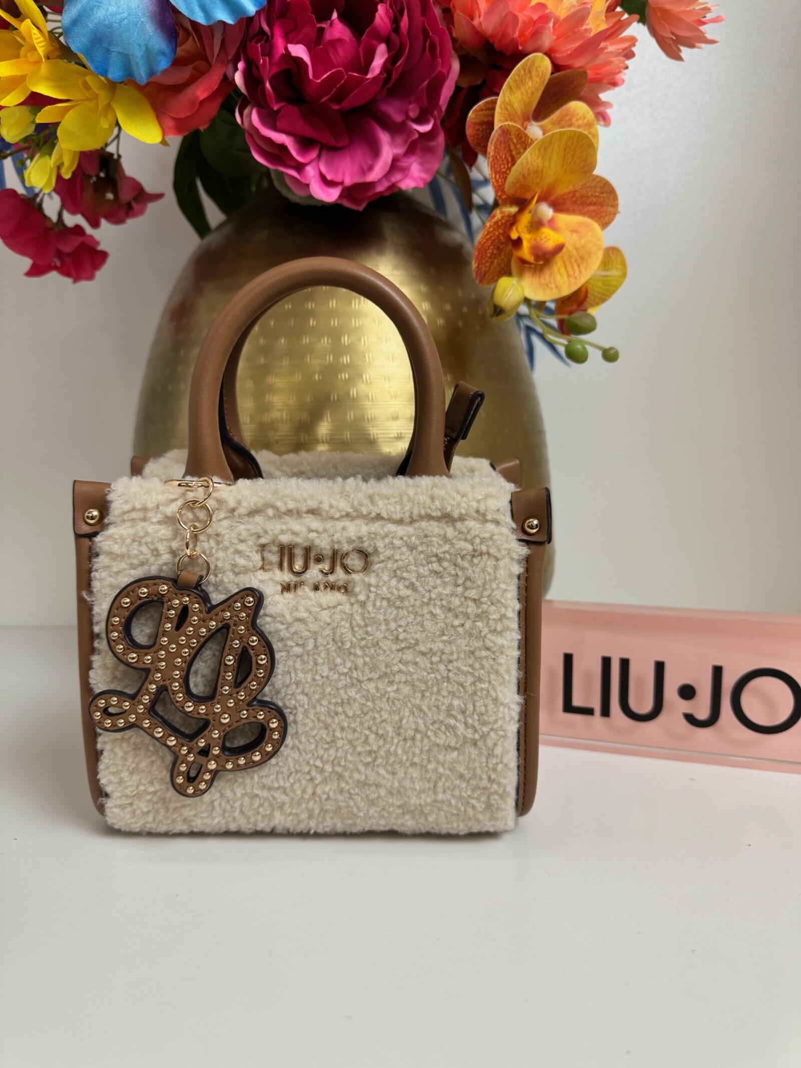 Liu-Jo Tote Bag Teddy Cream Small Liu Jo 1990