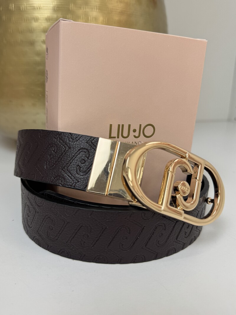 2 In 1 Belt Lapuffy Black/Brown Liu Jo 1988