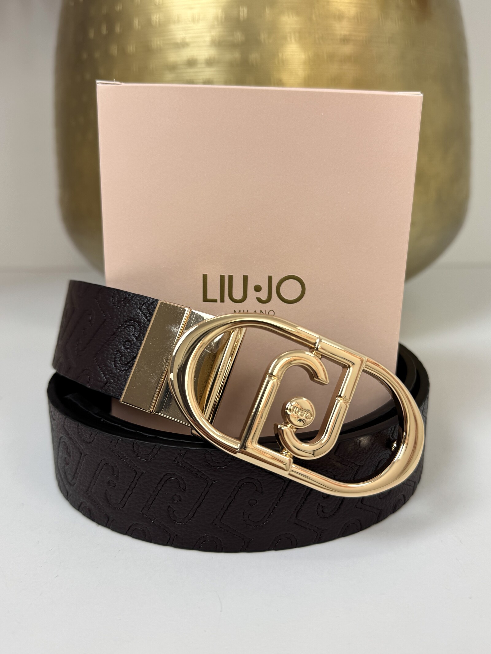 Liu-Jo 2 In 1 Belt Lapuffy Black/Brown Liu Jo 1988
