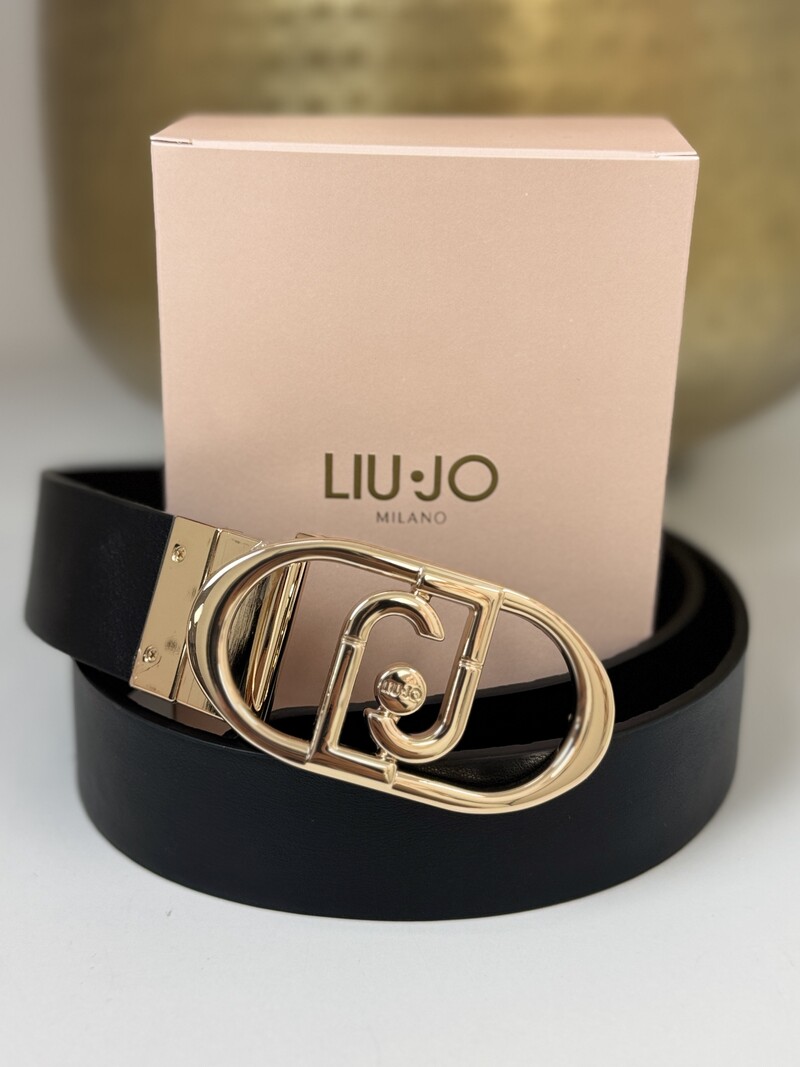 2 In 1 Belt Lapuffy Black/Brown Liu Jo 1988