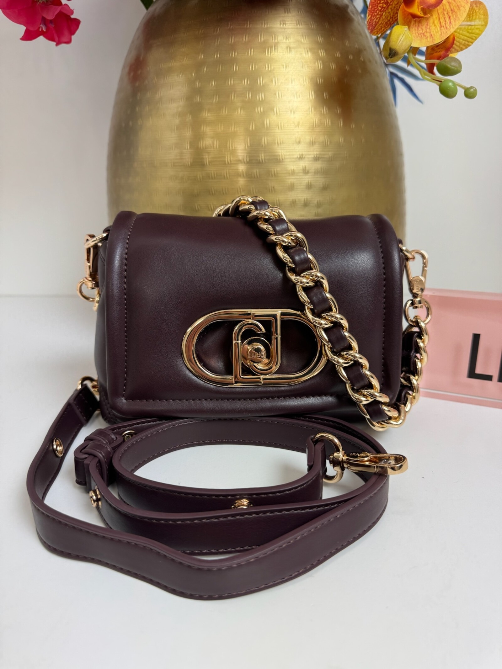 Liu-Jo Bag Lapuffy Small Burgundy Liu Jo 1983
