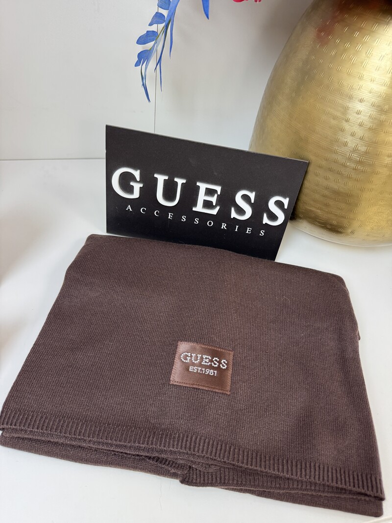 Sjaal Guess Logo Brown 1376
