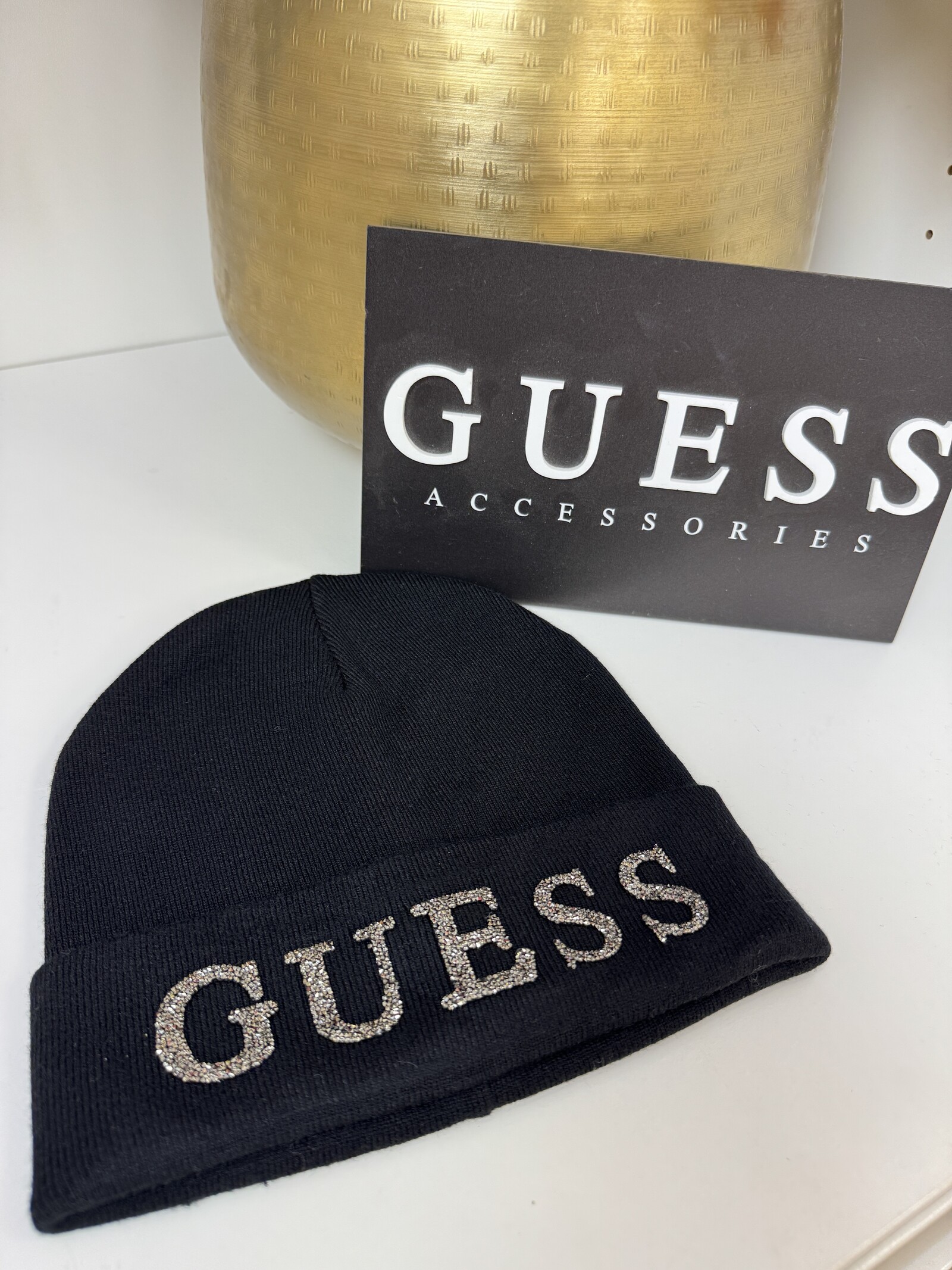 Guess Beanie Diamonds Guess Black 1378