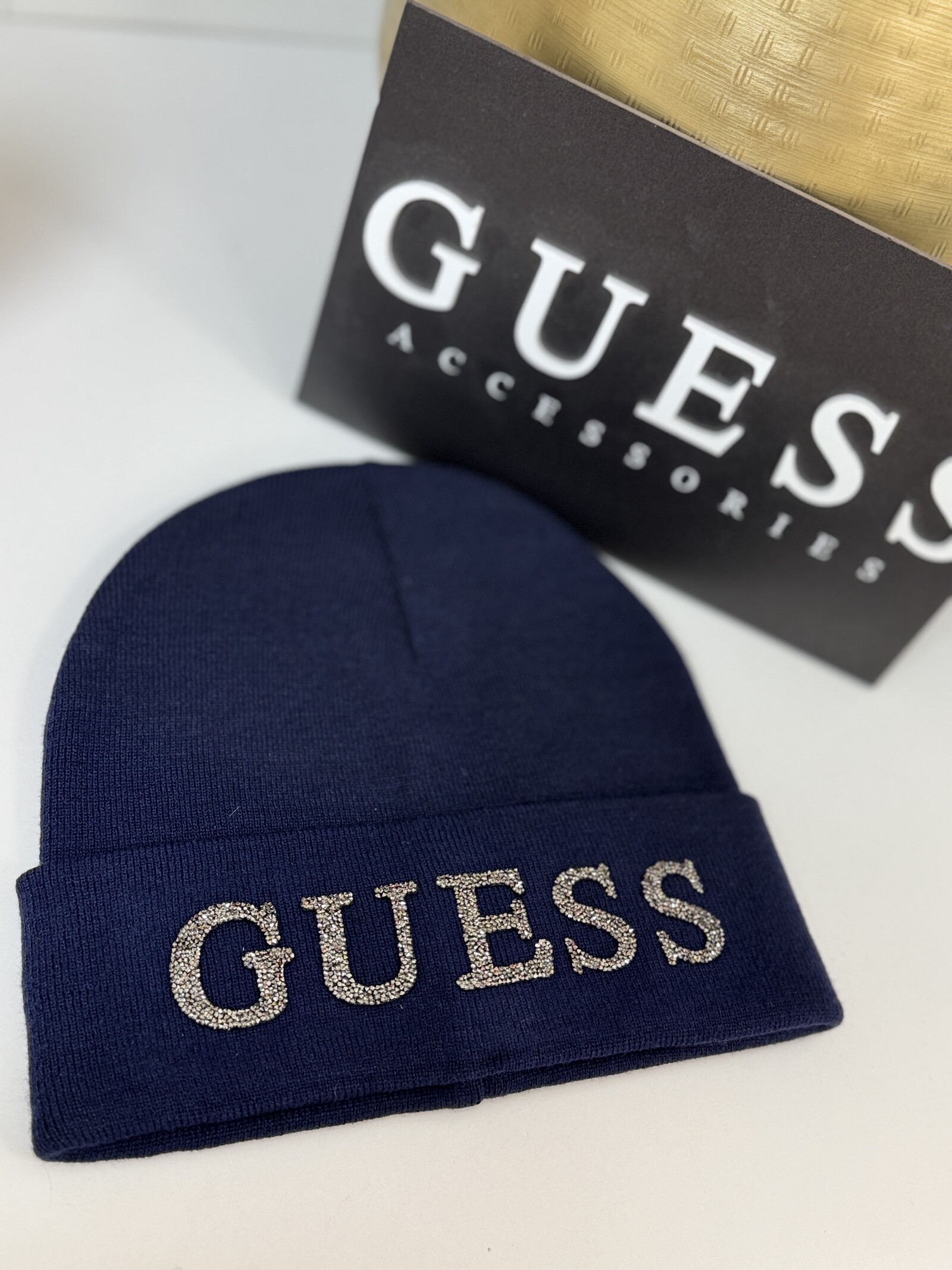 Guess Beanie Diamonds Guess Navy 1377