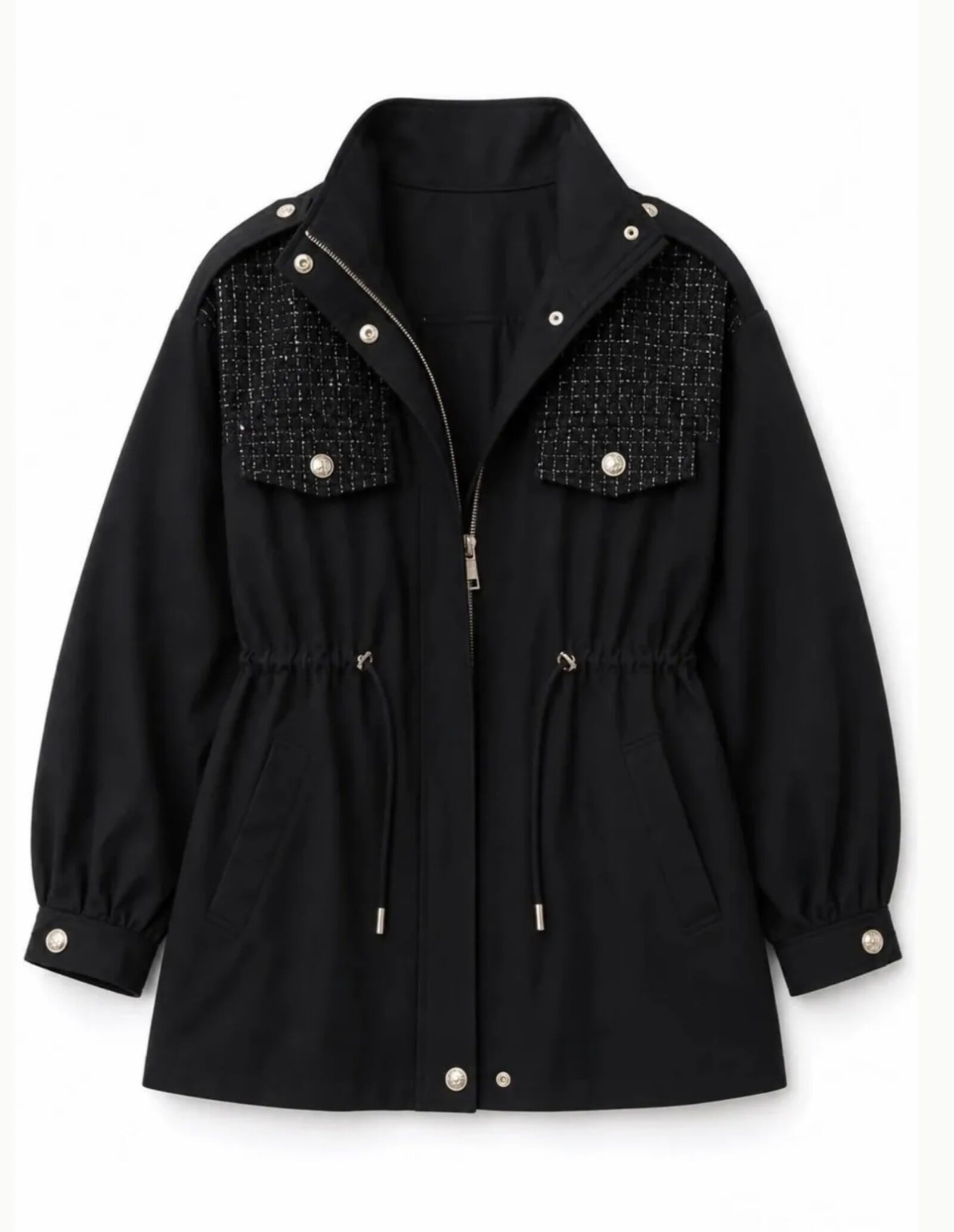 Luxury jacket Channie S5665 Black