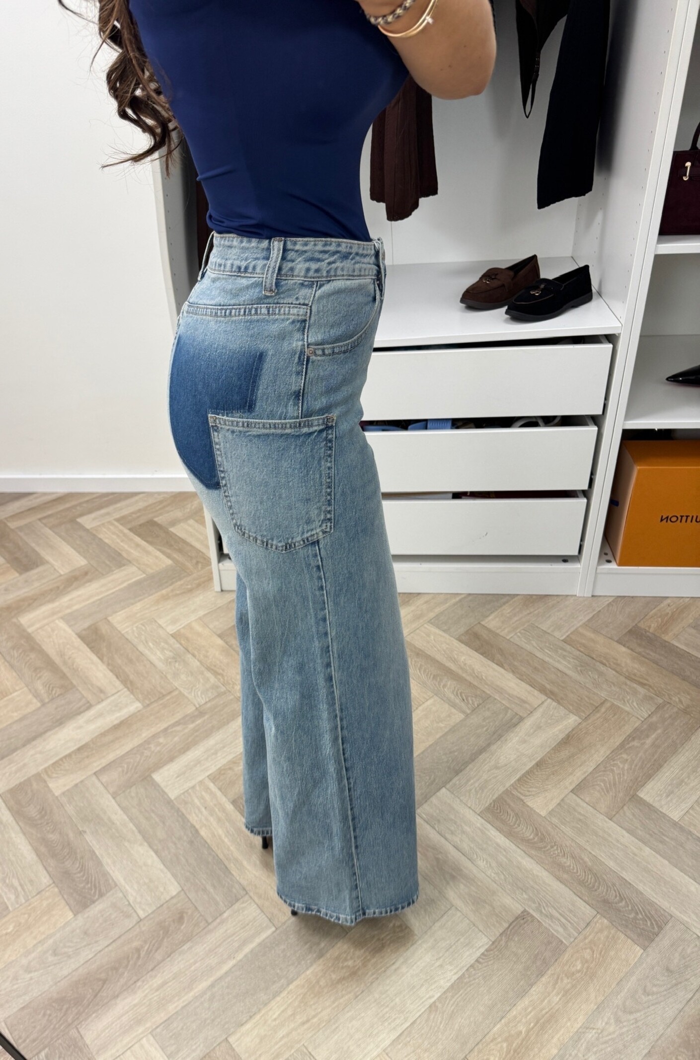 Jeans Diamonds Pocket Marivy MG-1215