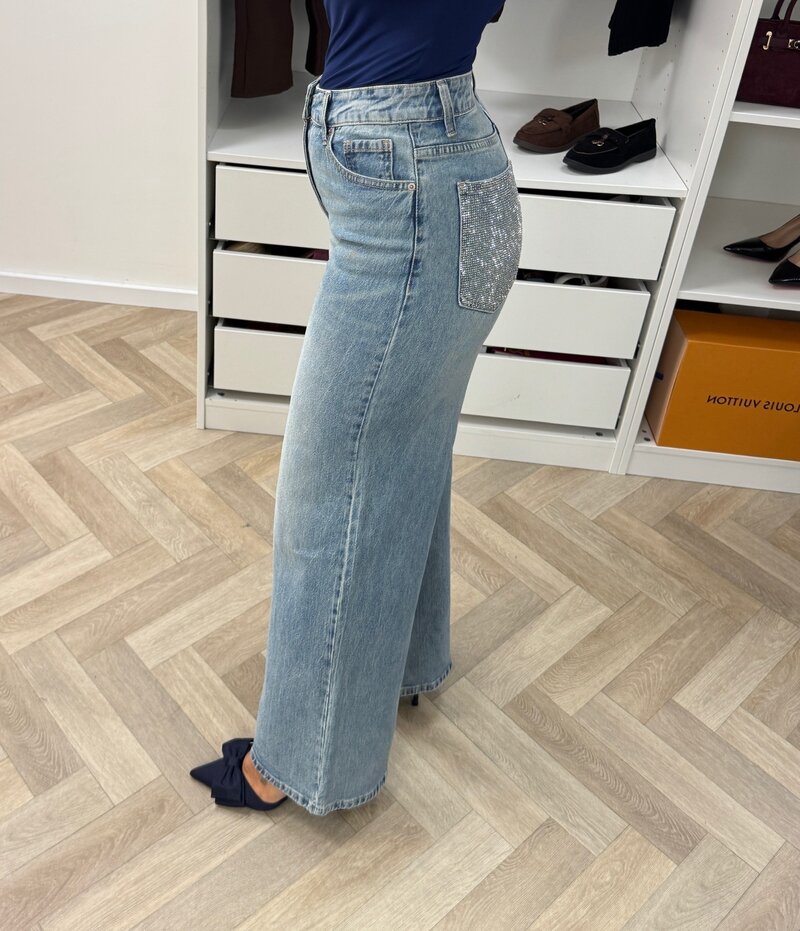 Jeans Diamonds Pocket Marivy MG-1215