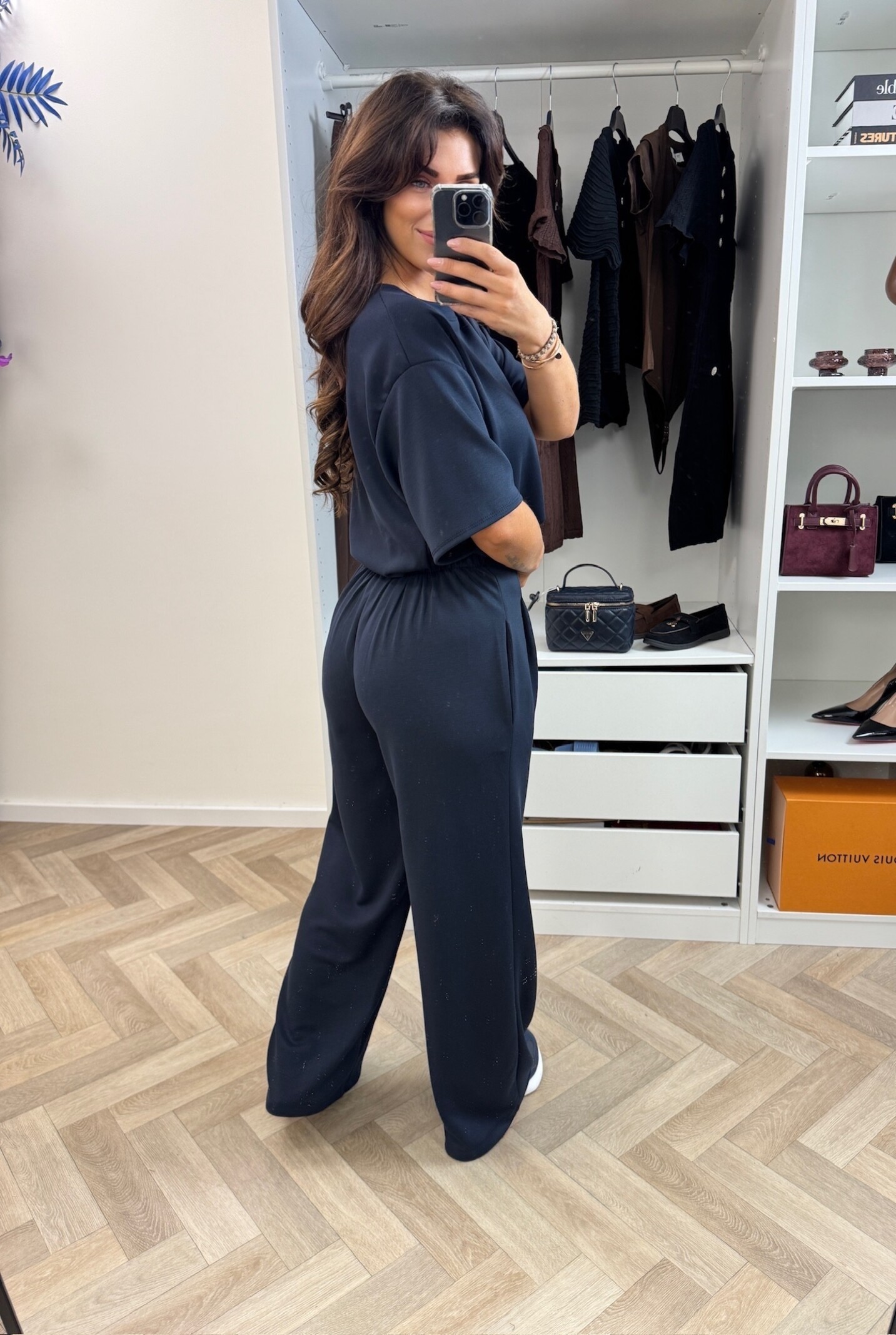 Joggings Set Donna New Navy
