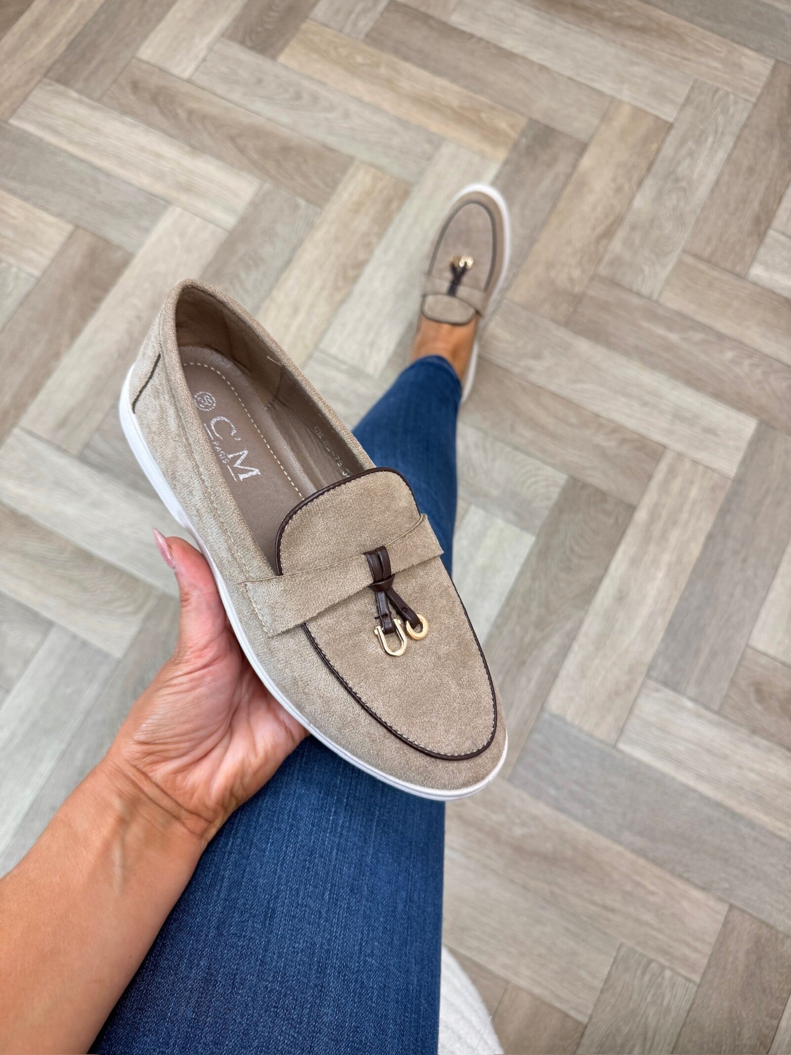 Classic Loafers BS-78 Taupe
