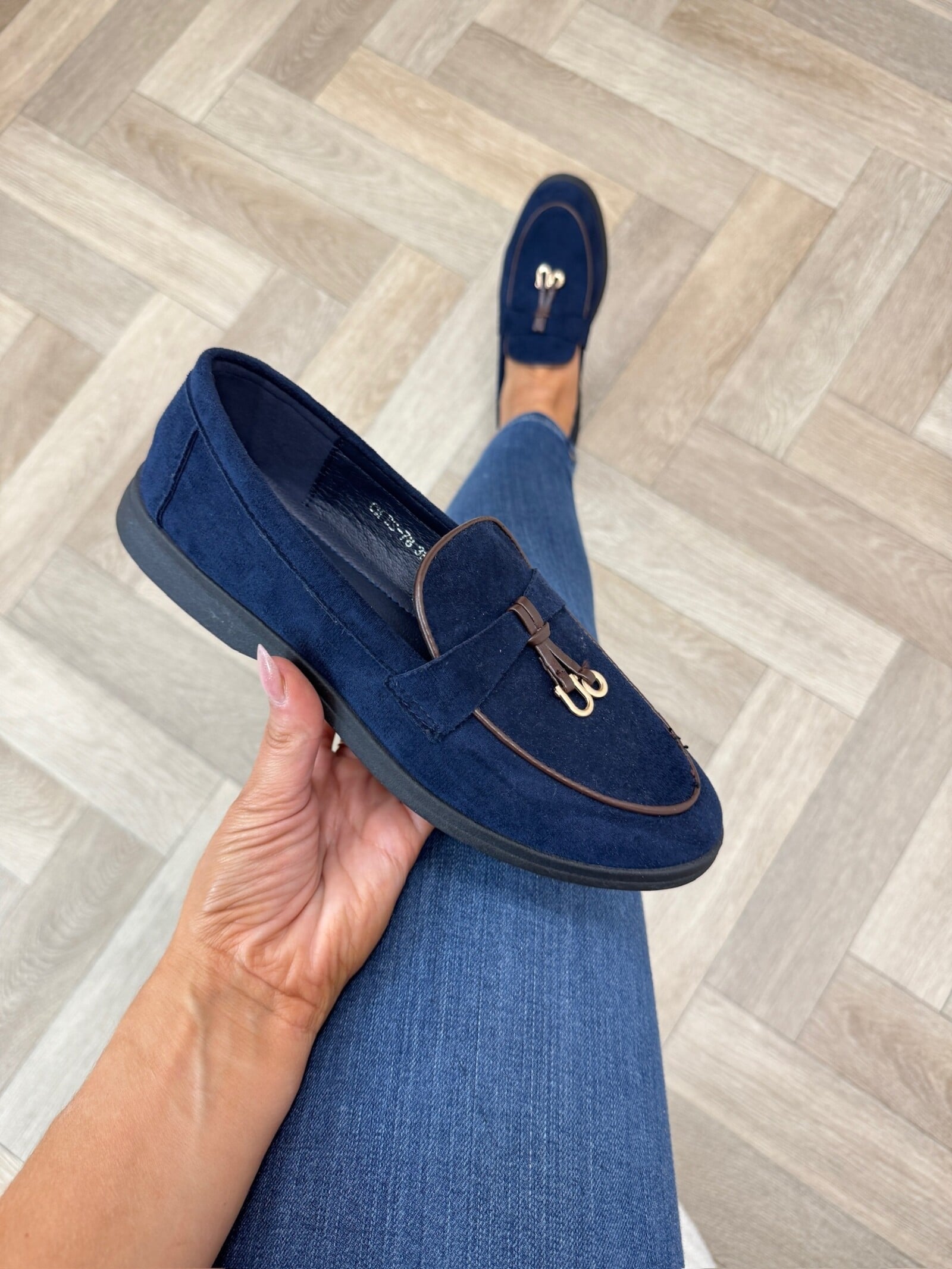 Classic Loafers BS-78 Navy