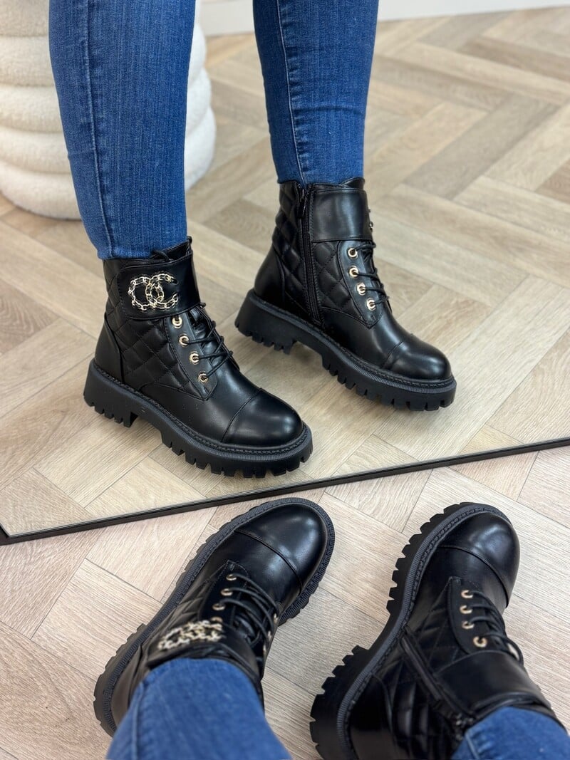 Boots Chantie Black H21-73