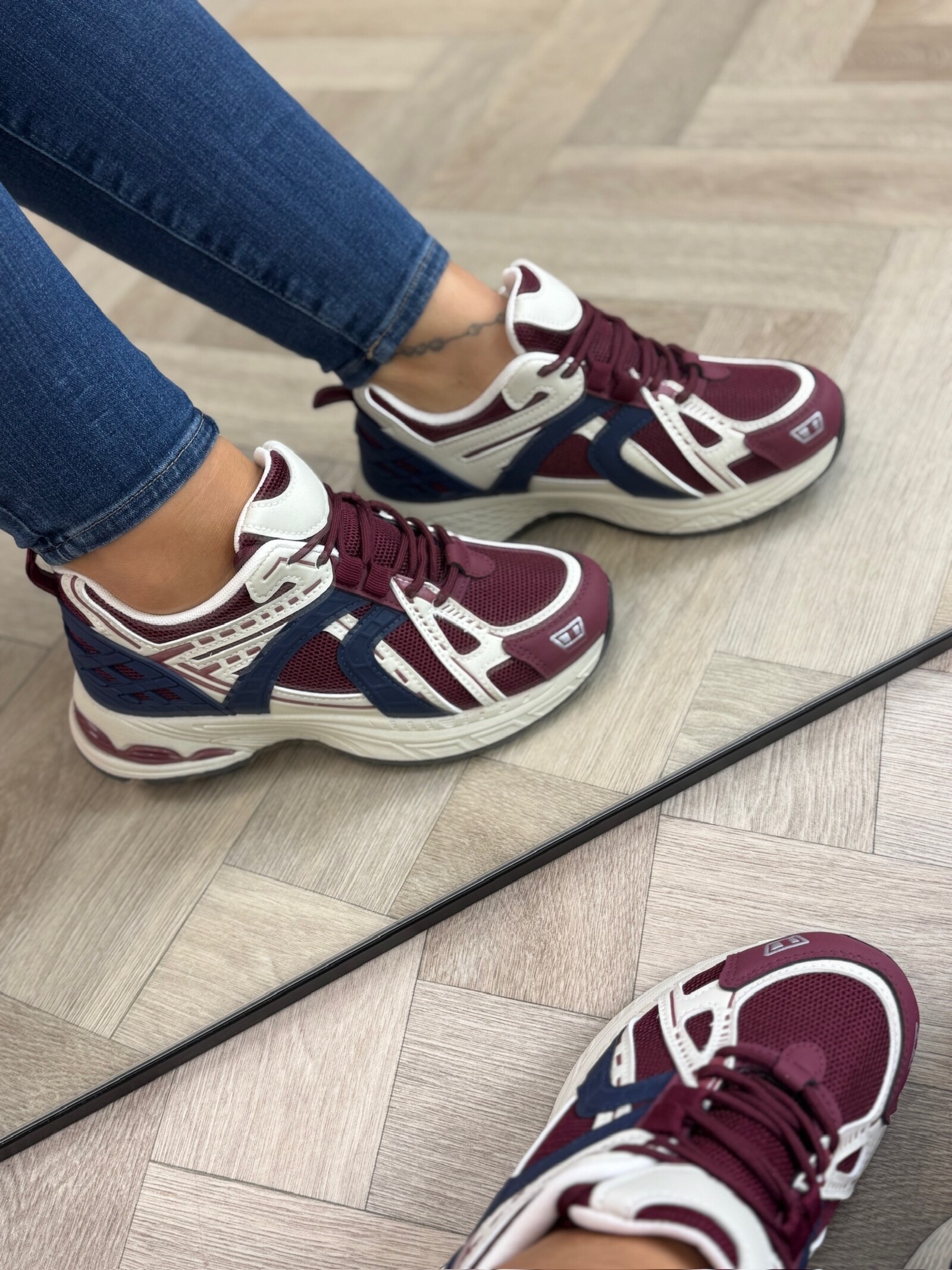 Sneakers Raily Wine 26007