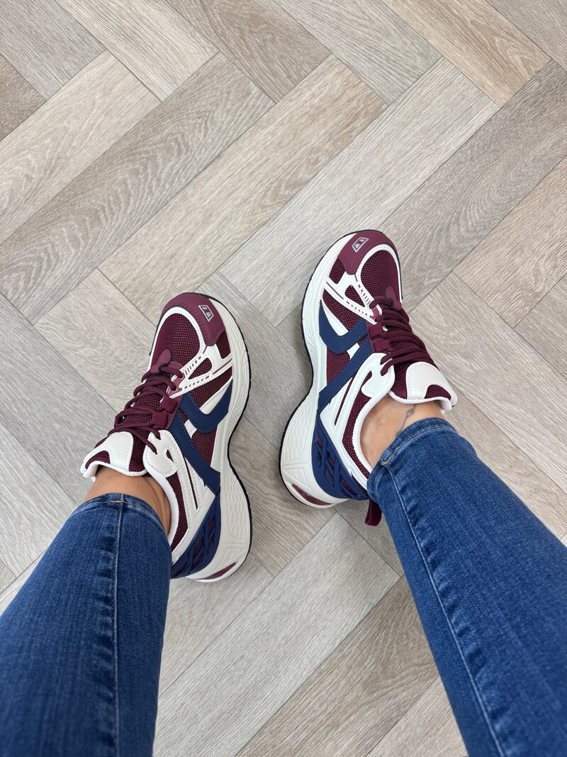 Sneakers Raily Wine 26007