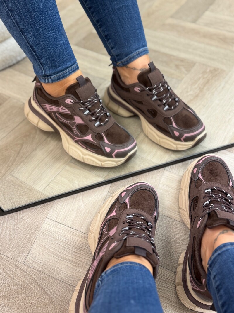 Sneakers Rona BK-2511 Brown