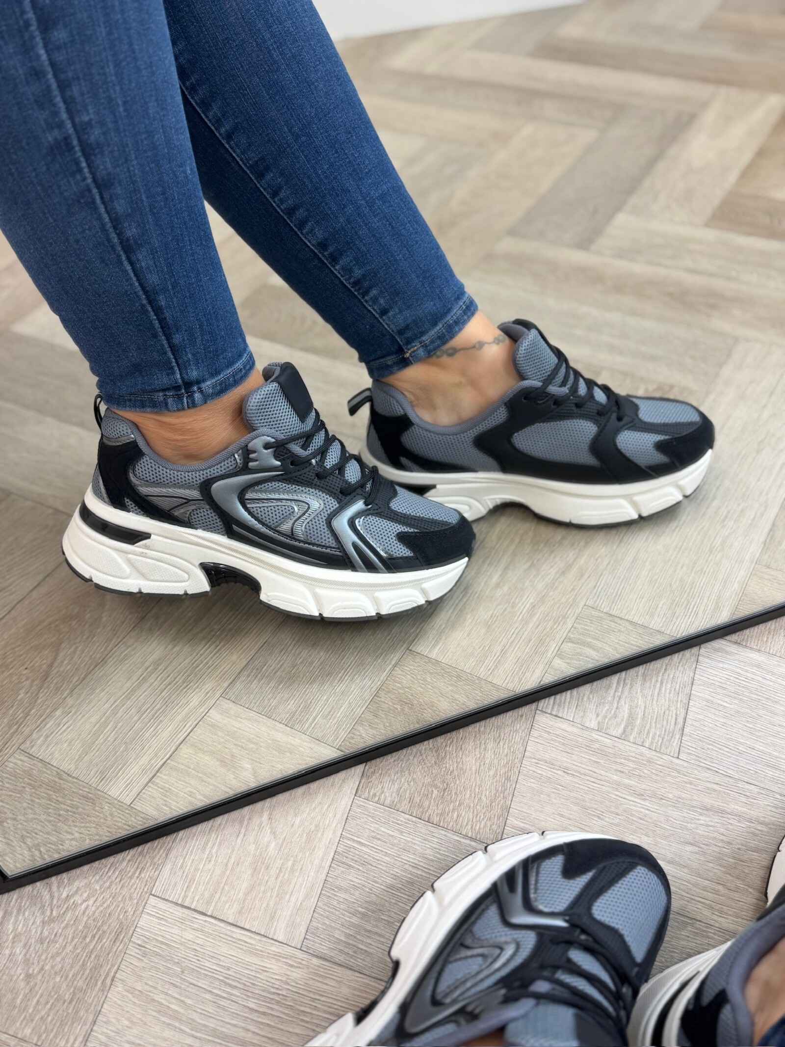 Sneakers Luckie 8-251 Black Blue