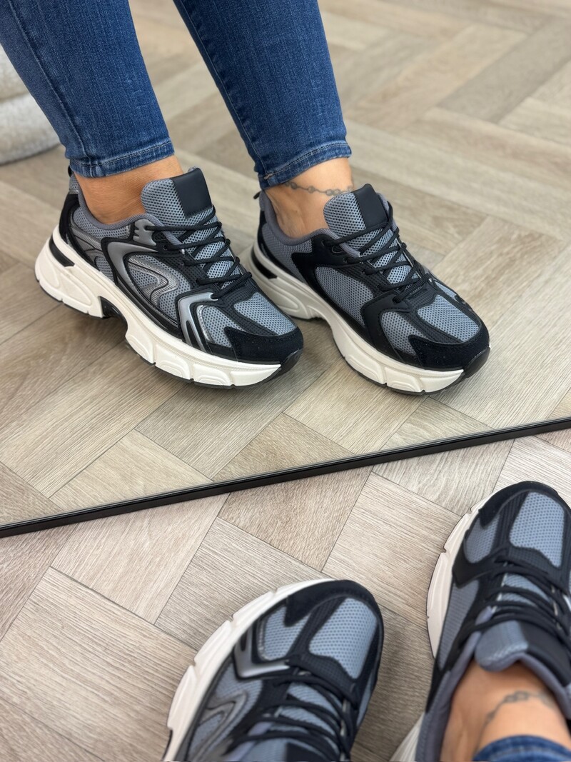 Sneakers Luckie 8-251 Black Blue