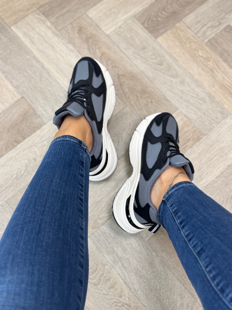 Sneakers Luckie 8-251 Black Blue