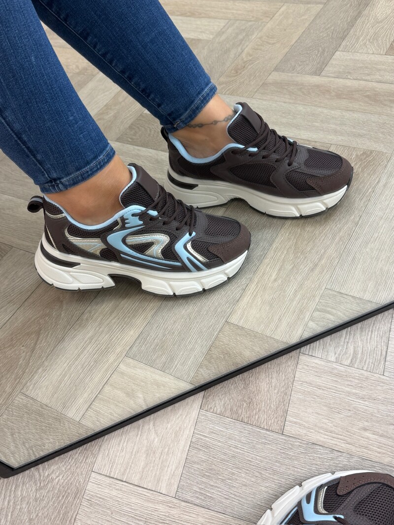 Sneakers Luckie 8-251 Brown