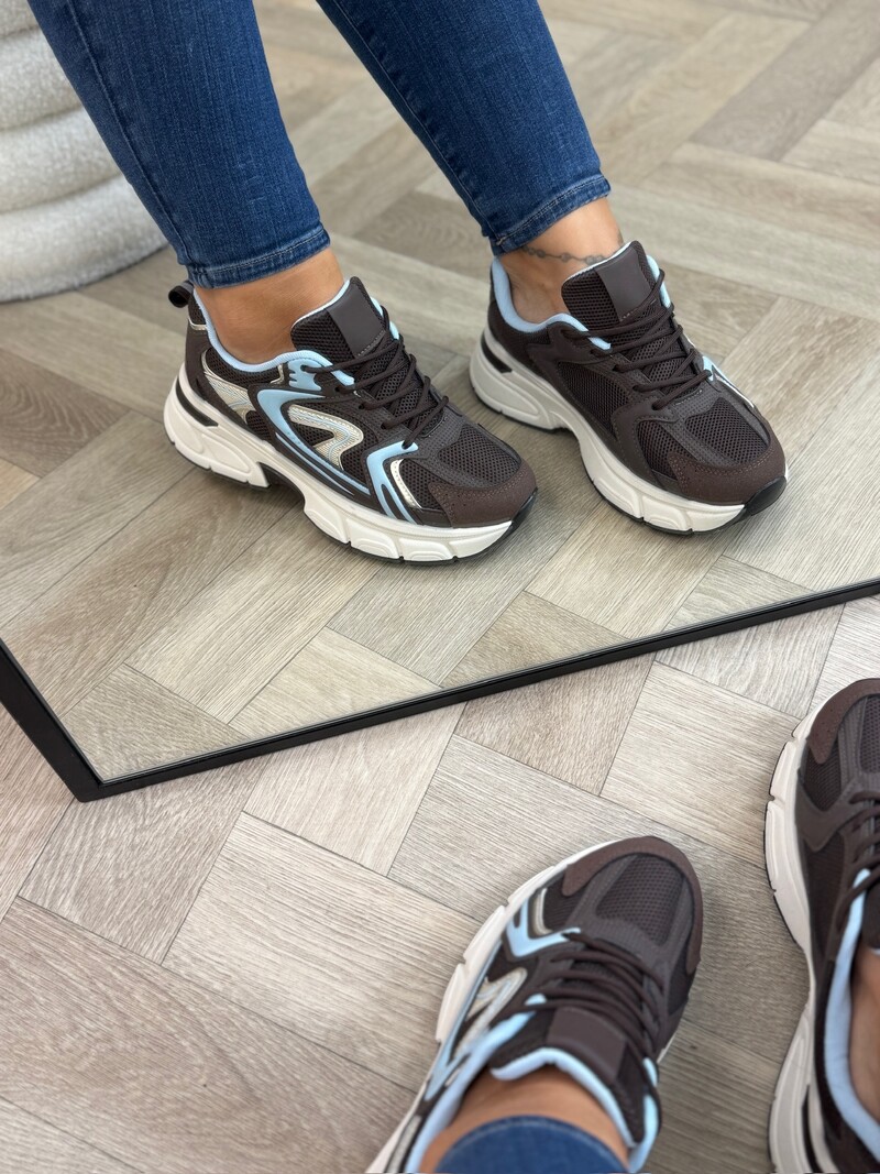 Sneakers Luckie 8-251 Brown