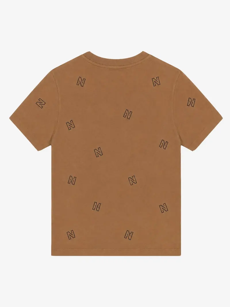 Allover N Strass T-shirt Pecan Nikkie