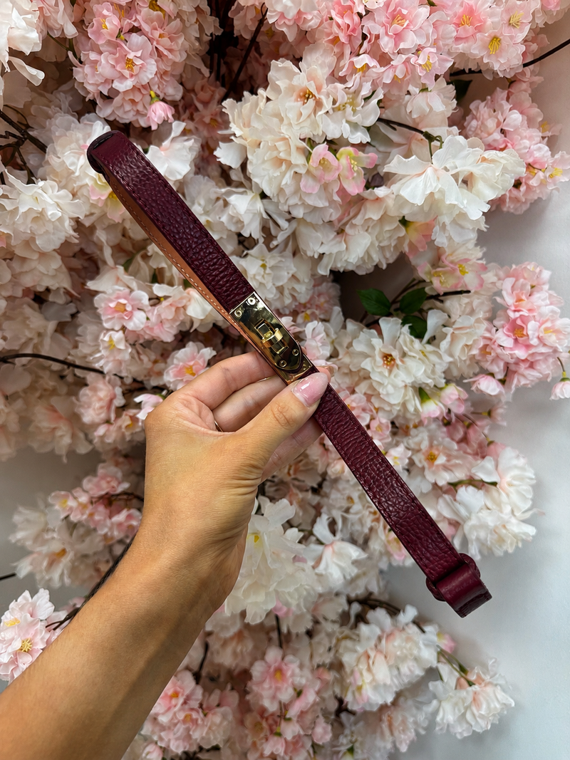 Belt Kelsy Bordeaux