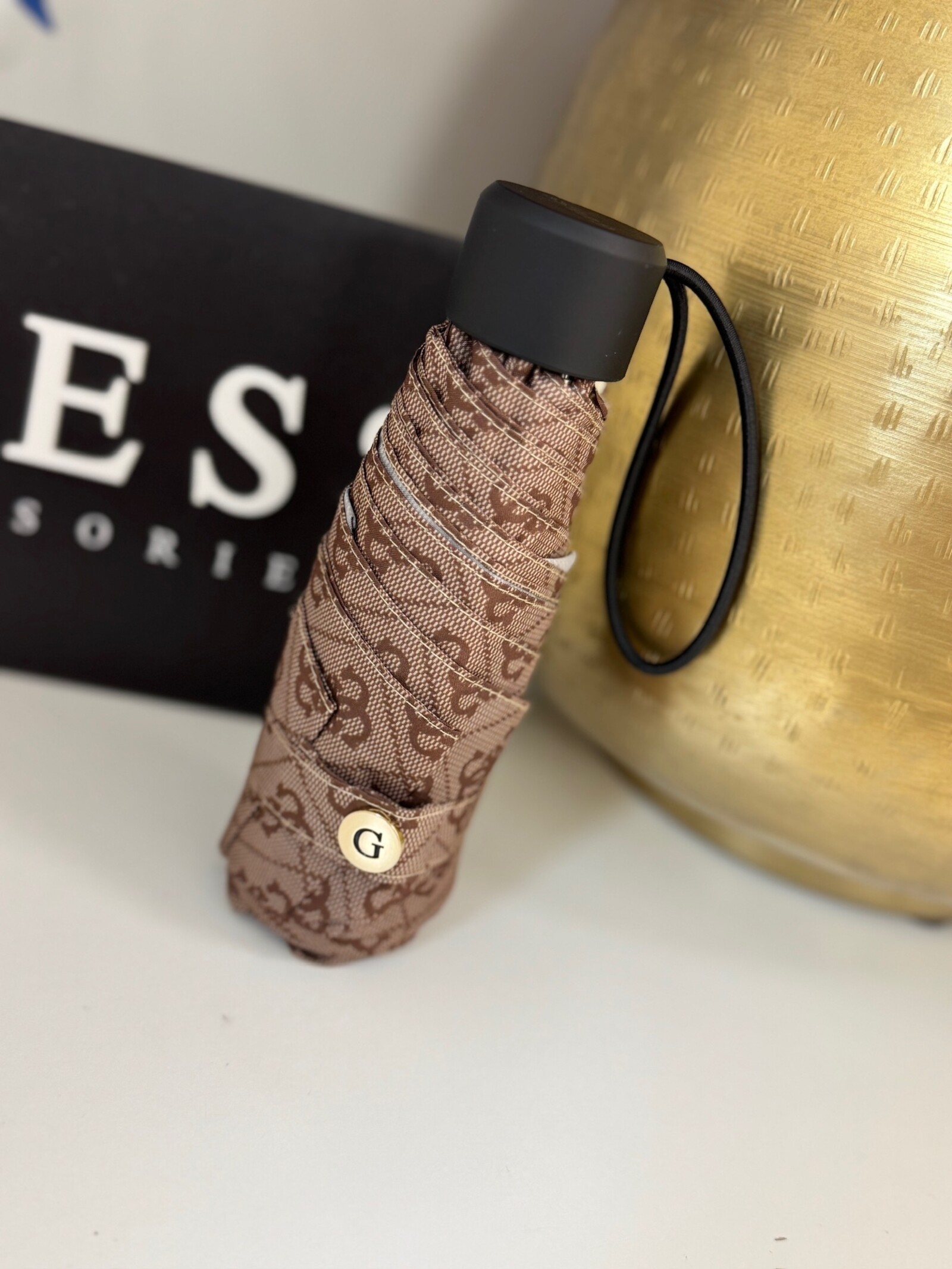 Guess Paraplu Mini Latte Logo Guess 1381