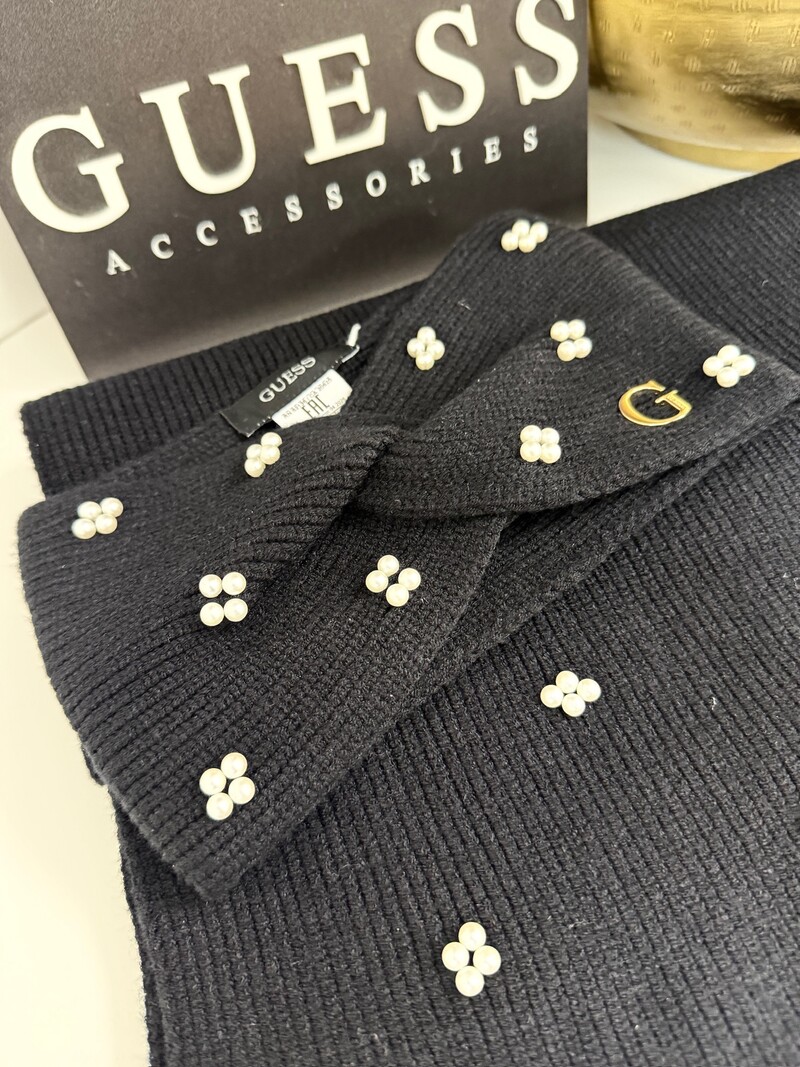 Haarband Pearl Black Guess 1374