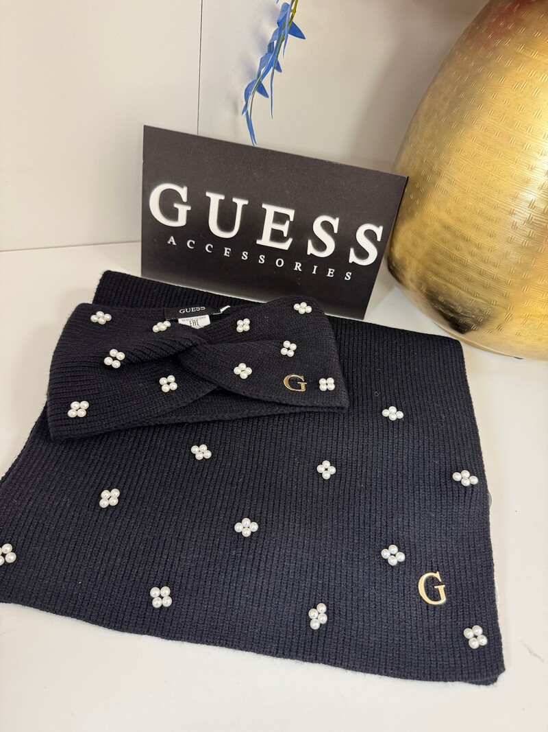 Haarband Pearl Black Guess 1374