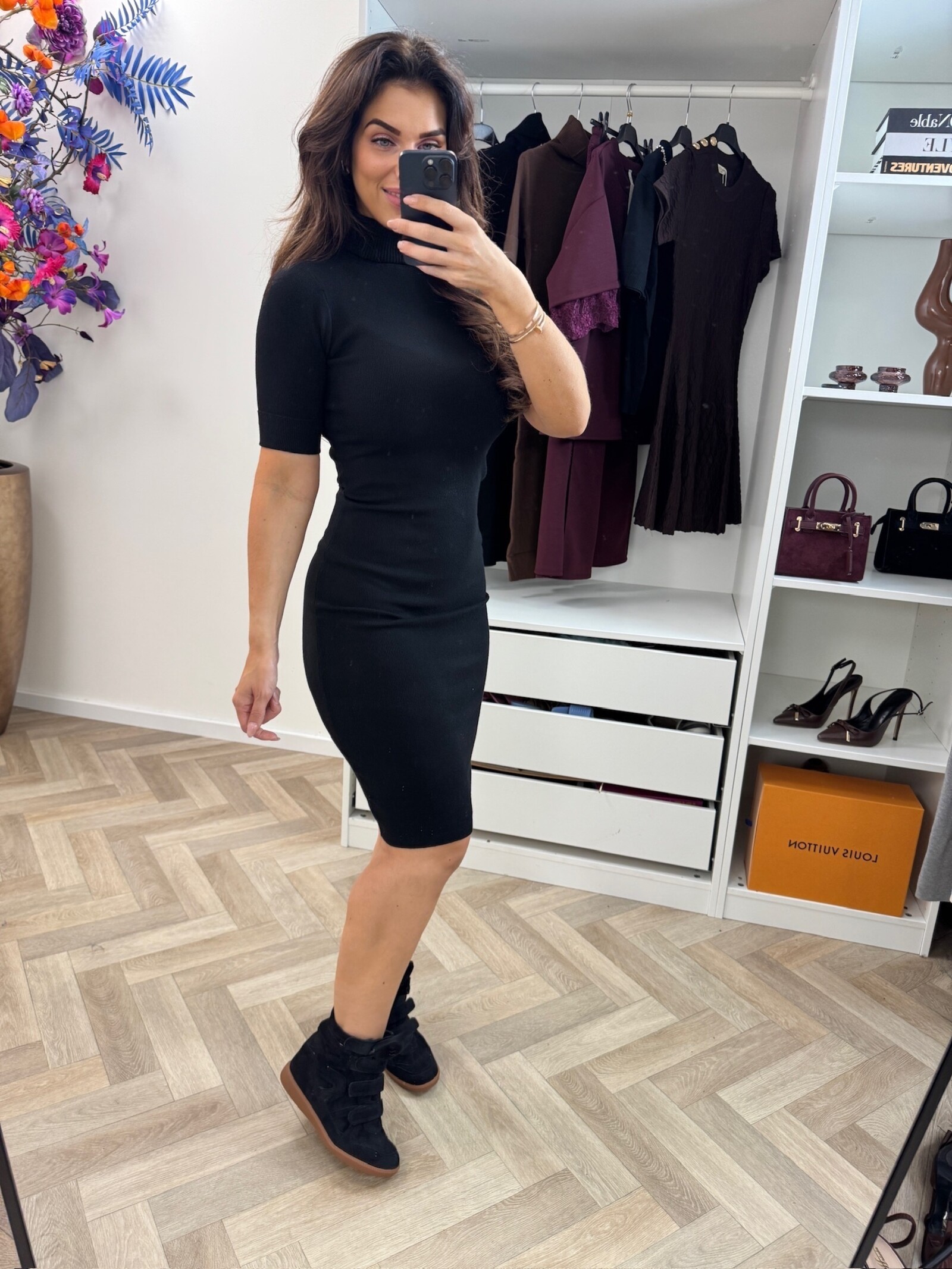 Col Dress AG63590-1 Black