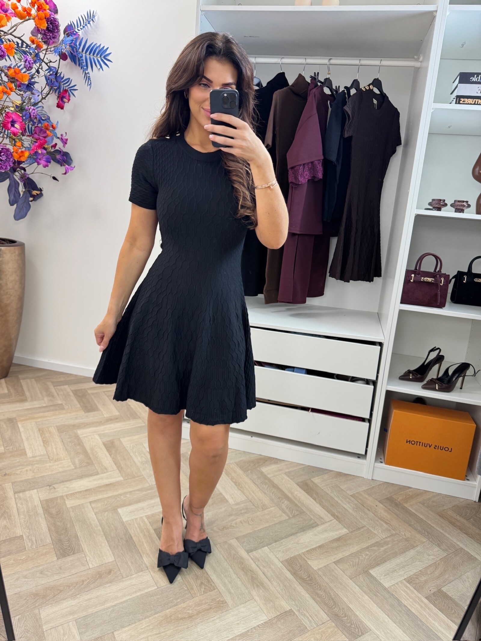 Dress Gina Button MC2787 Black