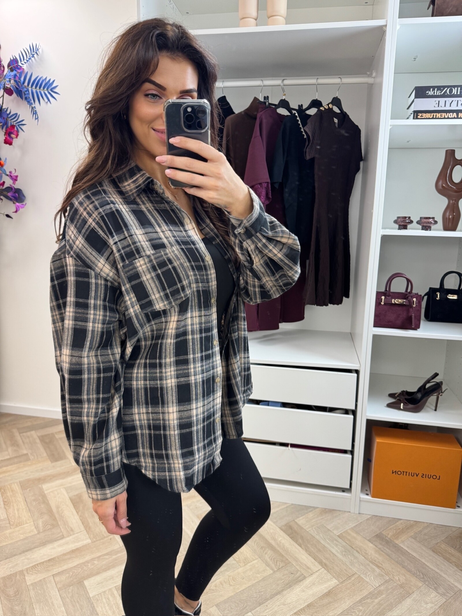 Blouse Ruit Basic R2787 Black