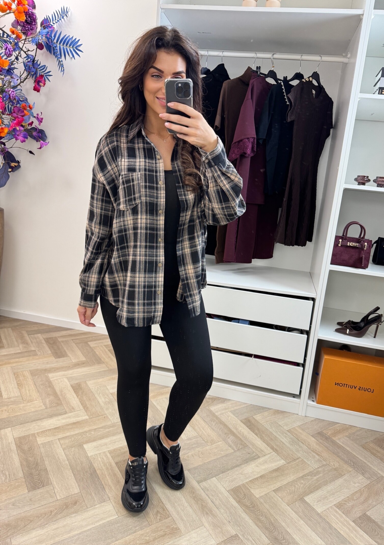 Blouse Ruit Basic R2787 Black