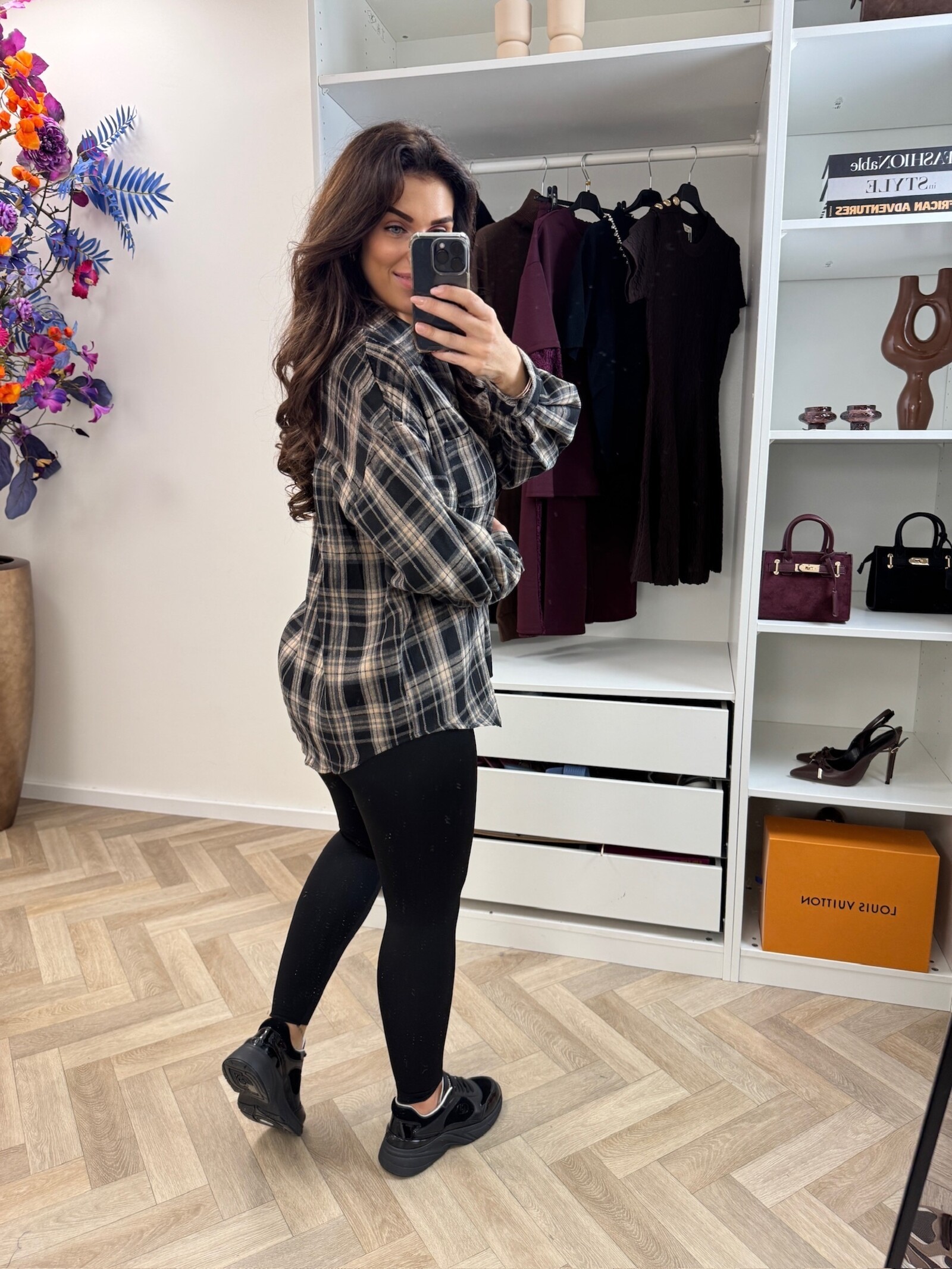 Blouse Ruit Basic R2787 Black