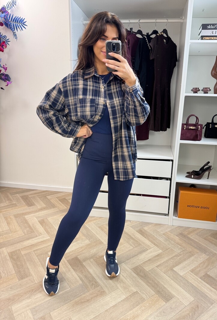 Blouse Ruit Basic R2787 Navy