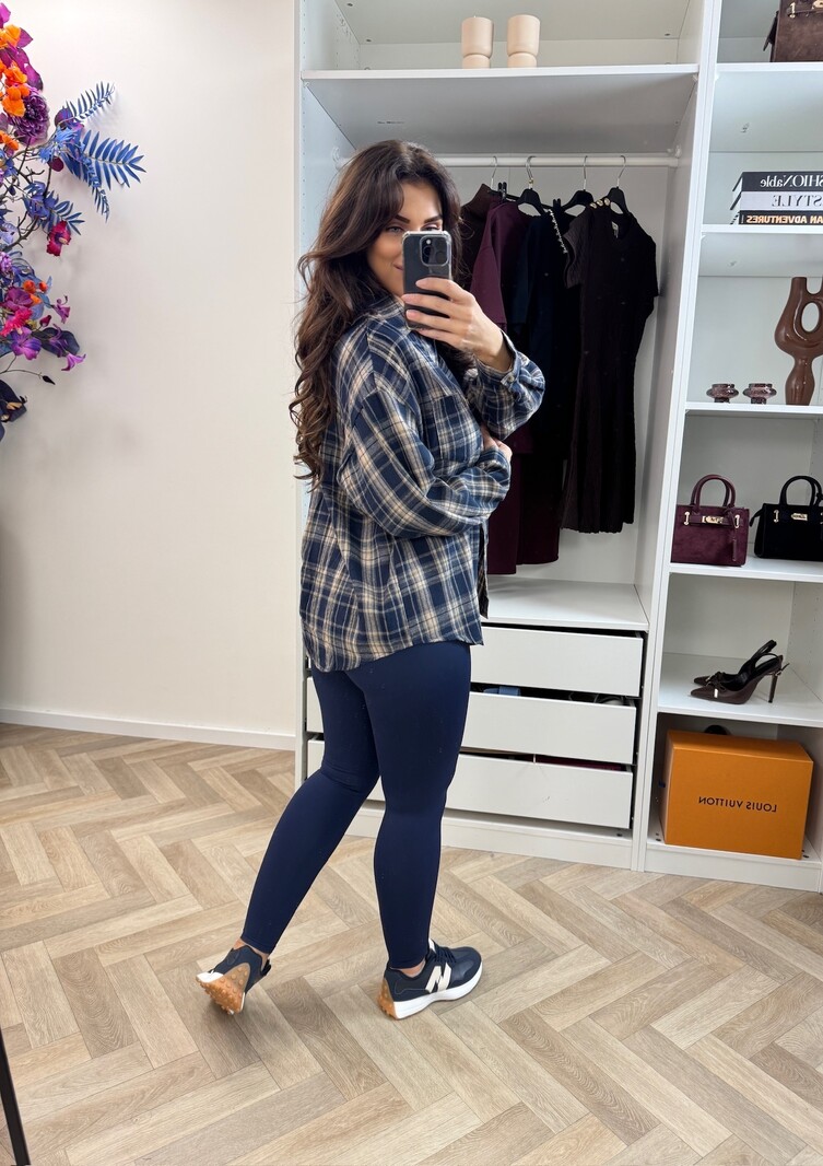 Blouse Ruit Basic R2787 Navy