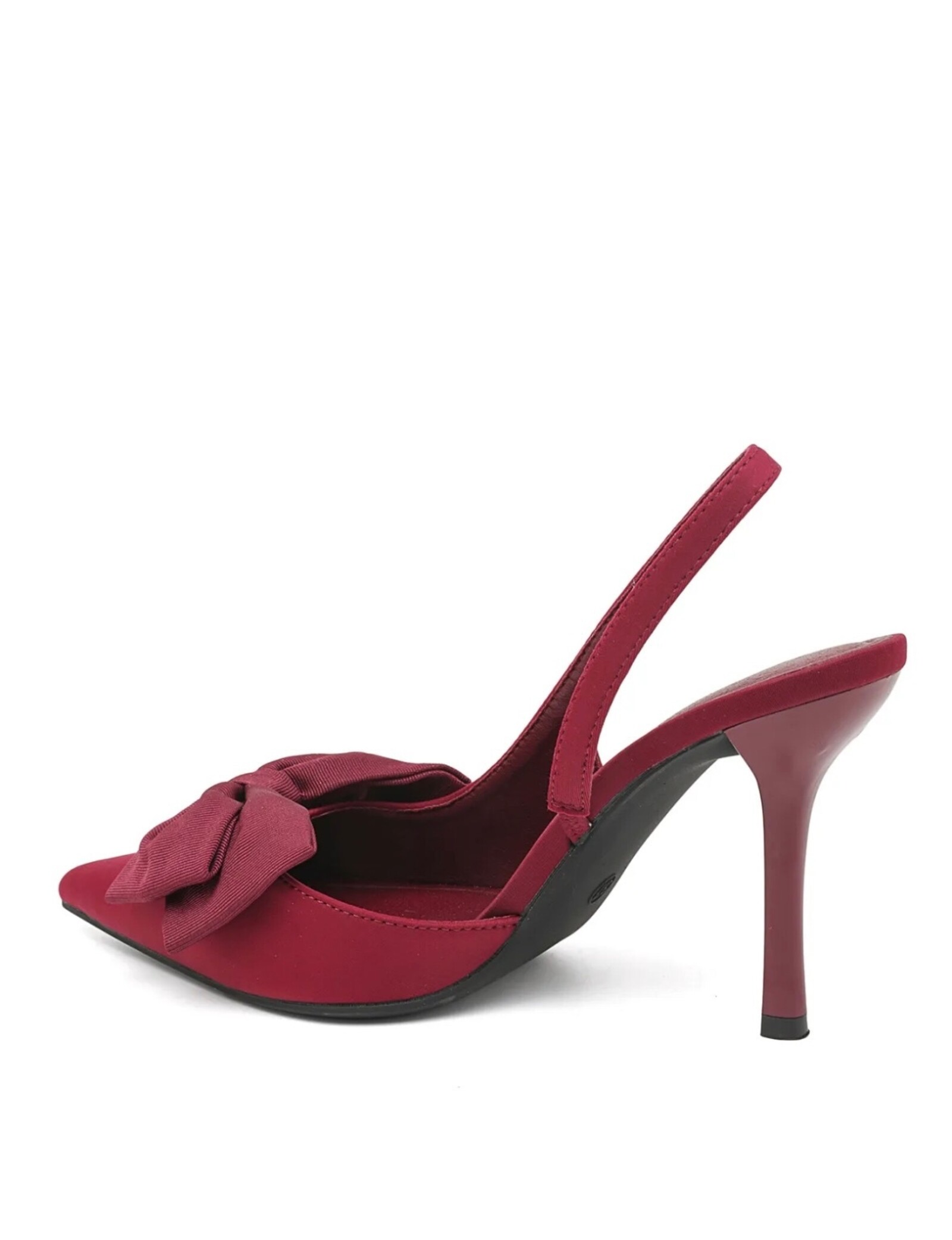 Heels Bow New 3298 Wine